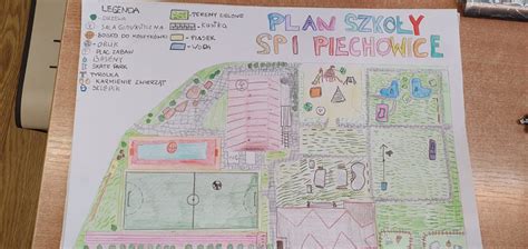 plan zagospodarowania terenu wokół remizy OSP