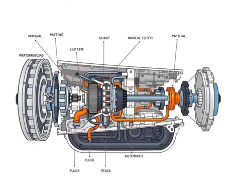 Schemat działania zautomatyzowanej skrzyni biegów MAN TipMatic
