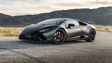 Zdjęcie Lamborghini Huracan Performante tuż przed wypadkiem