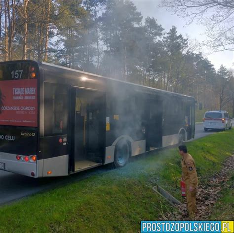 płonący autobus, akcja gaśnicza