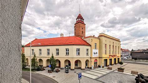 Widok na Urząd Miejski w Bolkowie