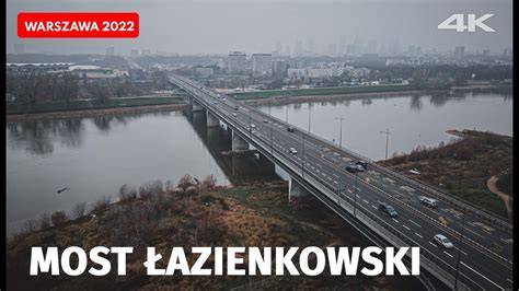 ZDJĘCIE: Most Łazienkowski z perspektywy lotniczej, Warszawa