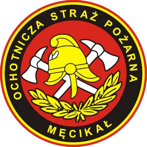Infografika przedstawiająca różne standardowe logotypy strażackie (OSP, PSP, MDP) oraz przykłady personalizacji z napisami KSRG, JRG