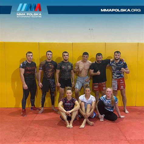 Zgrupowanie strażaków-zawodników MMA