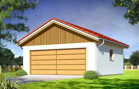 Schemat porównania garaży drewnianych i murowanych