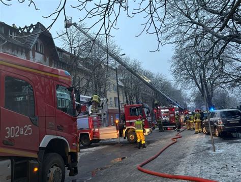 Lotnicze gaszenie pożaru nieużytków w Gorzowie Wielkopolskim