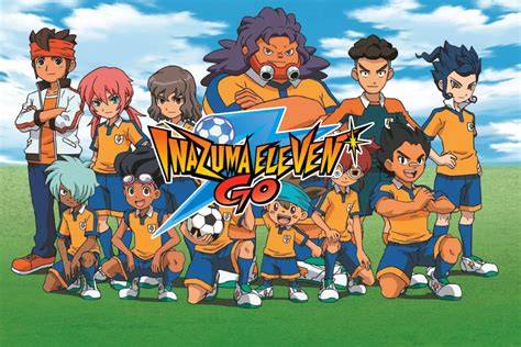 infografika prezentująca mechaniki rozgrywki Inazuma Eleven GO