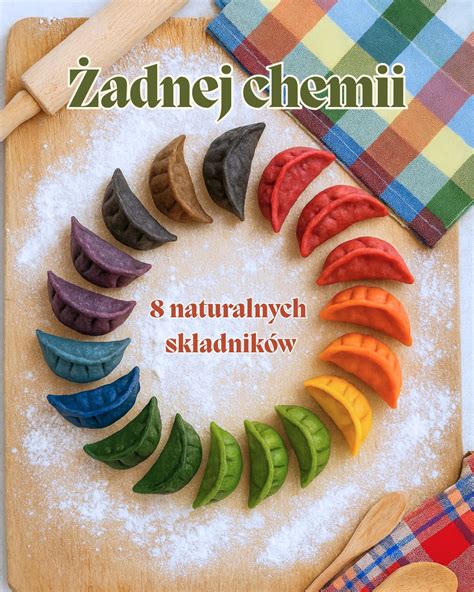 Przykłady naturalnych barwników do ciastoliny: sok z buraka, szpinak, kurkuma