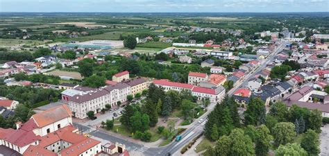 Infografika przedstawiająca plany inwestycyjne gminy Nowe Miasto nad Pilicą