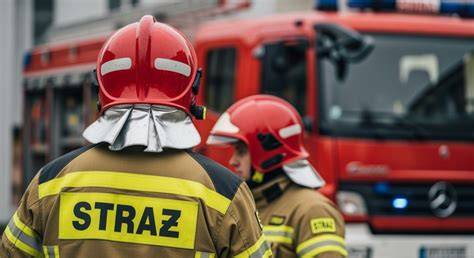 Zgromadzenie strażaków i gości podczas walnego zebrania sprawozdawczego OSP w Gminie Lisewo