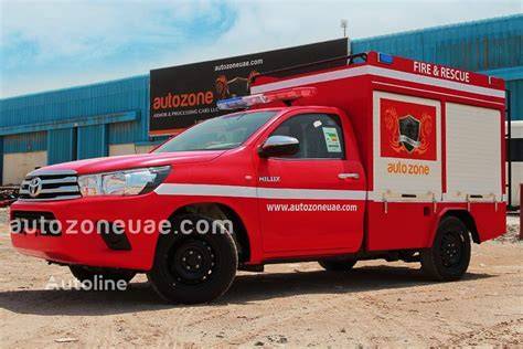 The new Toyota Hilux Arctic Truck fire and rescue vehicle for OSP Ożarów