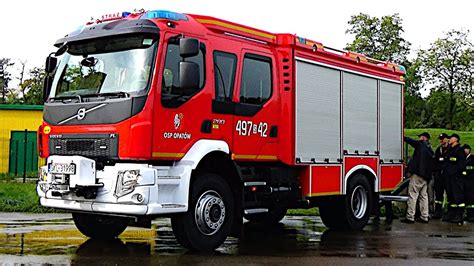 Nowy wóz strażacki VOLVO FL 280 w Twardogórze