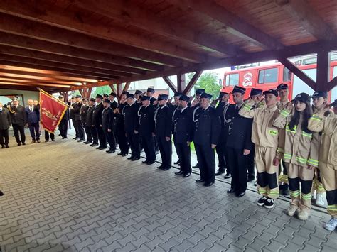 zdjęcie z uroczystości 30-lecia KSRG w Gliwicach z udziałem OSP