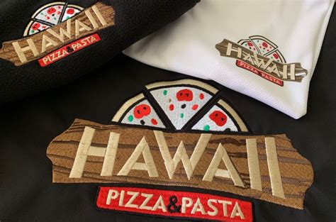 Przykład haftu komputerowego na koszulce strażackiej.