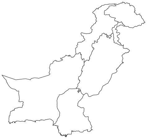 Mapa Pakistanu z zaznaczonymi regionami występowania przemocy wobec kobiet