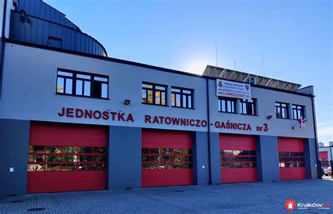 budynek dawnej remizy JRG 6 Warszawa przy Marymonckiej