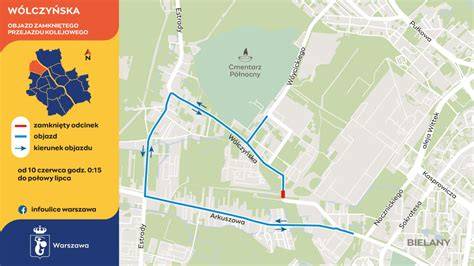 mapa lokalizacji nowej remizy na Wólczyńskiej i Opłotek