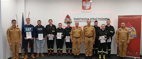 Wspólna uroczystość strażaków Państwowej i Ochotniczej Straży Pożarnej