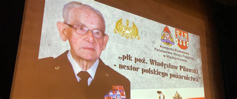 Współczesne zdjęcie historyka pożarnictwa Władysława Pilawskiego