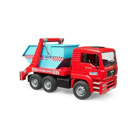 schemat samochodu ratowniczego z zamontowanym kontenerem hakowym