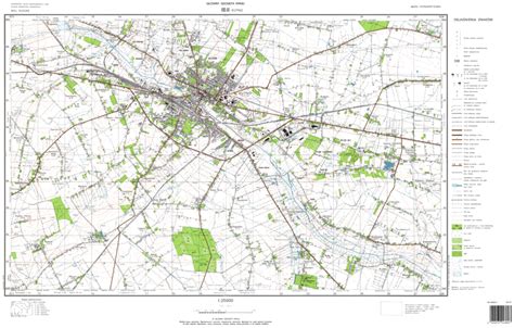 Mapa Raciąża i okolic, z zaznaczeniem miejsca tragedii