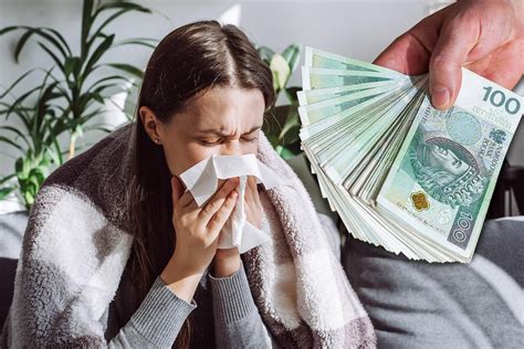 Infografika przedstawiająca okresy wyczekiwania na zasiłek chorobowy