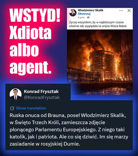 Zdjęcie płonącego pustostanu w Pucku