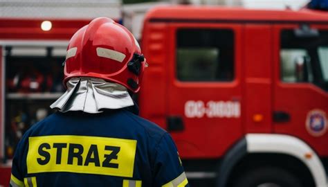 Strażacy OSP w akcji ratowniczo-gaśniczej