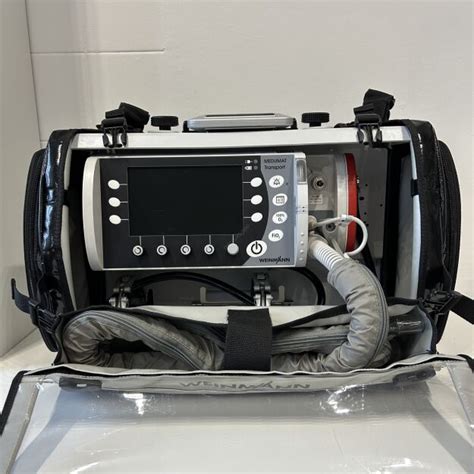Respirator transportowy używany w ratownictwie
