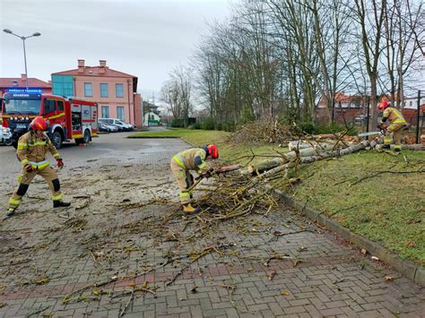 schemat działania straży pożarnej przy nietypowych materiałach