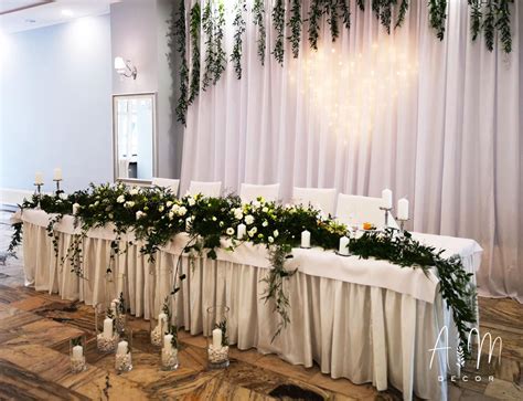 dekoracja świetlna sali weselnej