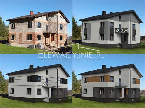 Zdjęcie przedstawiające elewację budynku z wyraźnie zaznaczonymi pasami międzykondygnacyjnymi.