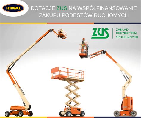 Zdjęcie podestu ruchomego w akcji