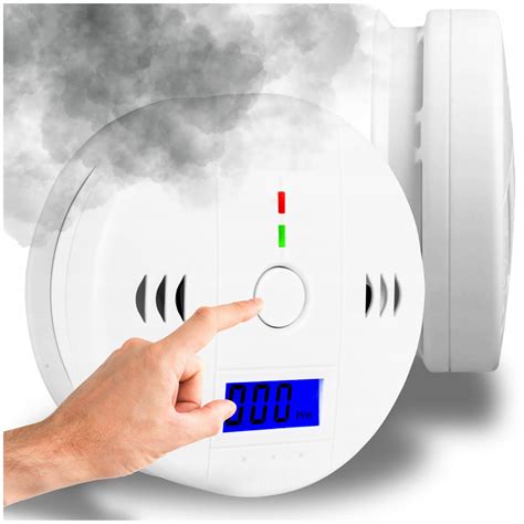 zdjęcie przedstawiające czujnik dymu i czujnik tlenku węgla