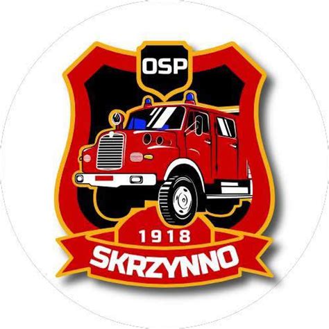 Stylizowane logo OSP Skrzynno