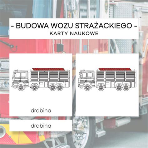 Infografika: Niezbędne materiały do budowy wozu strażackiego z kartonu