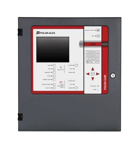 Thematic photo of Polon-Alfa fire alarm control panel or a representative range of their products.
