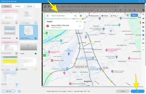 screenshot Google Maps z zaznaczonym pożarem