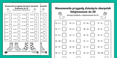 Ilustracja przedstawiająca dziesięć odważnych, różnokolorowych skarpetek uciekających z kosza na bieliznę w stronę wielkiej przygody.