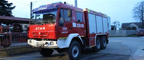 Schemat lub wizualizacja samochodu pożarniczego Star 25 w służbie OSP