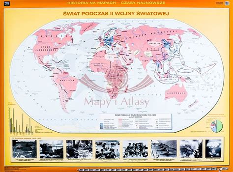Mapa szlaku emigracyjnego Juliana Tuwima podczas II wojny światowej