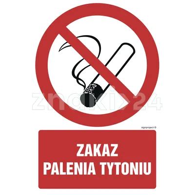 Znak zakazu palenia papierosów na balkonie