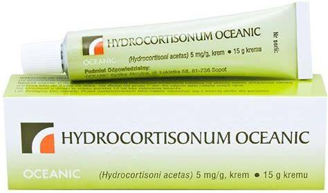 Opakowanie kremu Hydrocortisonum Oceanic