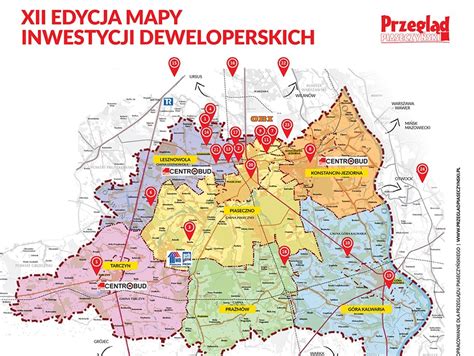 Mapa powiatu pszczyńskiego z zaznaczeniem ognisk grypy ptaków w Wiśle Małej i Zbiornika Goczałkowickiego