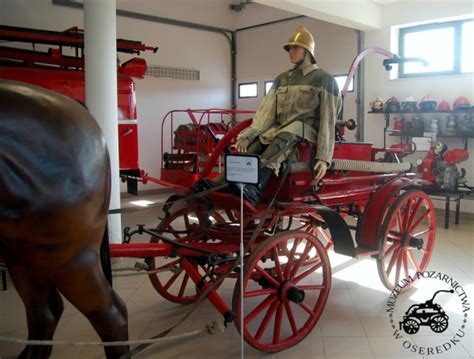 historyczna sikawka konna OSP Kamionka