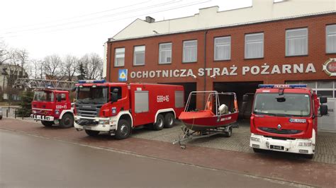 Schemat przedstawiający rozwój OSP Radzymin na przestrzeni lat