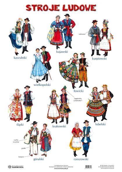 tradycyjny strój ludowy regionu