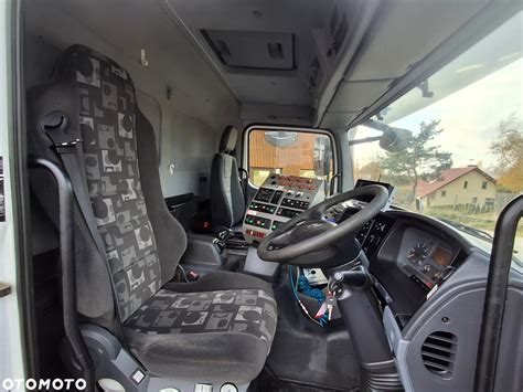 Schemat techniczny podwozia Mercedes-Benz Atego z zabudową pożarniczą