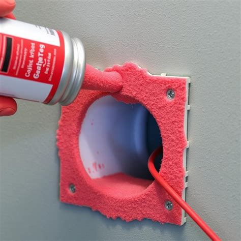 Przykładowe zastosowanie mas i taśm ppoż. do uszczelniania przejść instalacyjnych