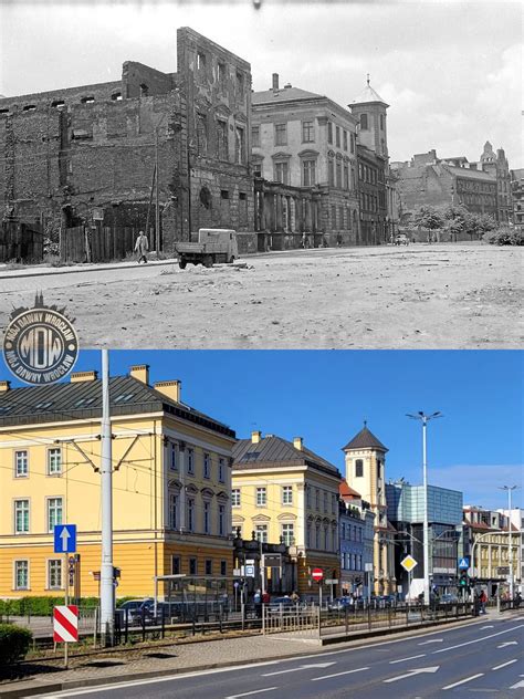 Archiwalne zdjęcie pożarów w historii Wrocławia